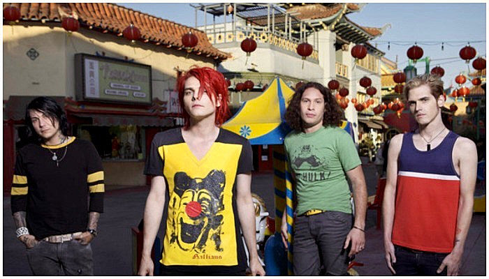my chemical romance dog days makeup collaboration with hipdot