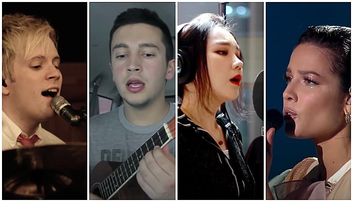 modern covers of old songs, patrick stump twenty one pilots j fla halsey