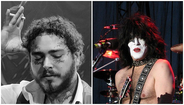 Post Malone/ Paul Stanley