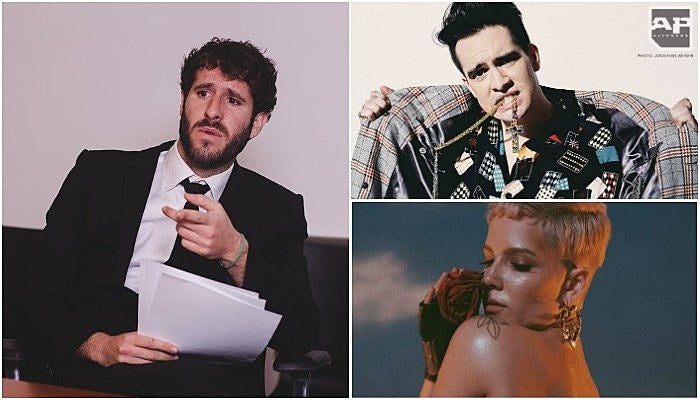 Lil Dicky, Halsey, Brendon Urie