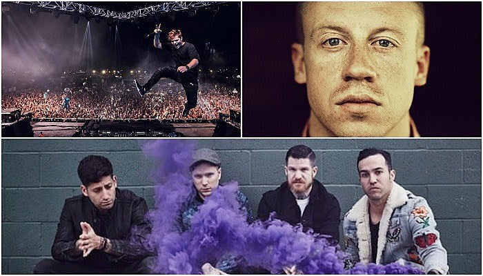Fall Out Boy, Martin Garrix, Macklemore