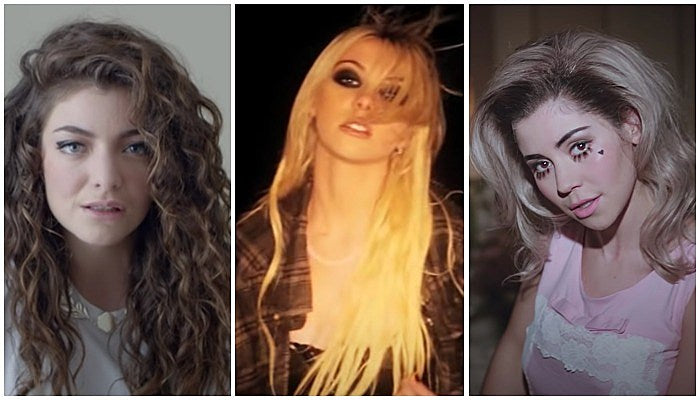 tumblr musicians, lorde, taylor momsen, marina and the diamons
