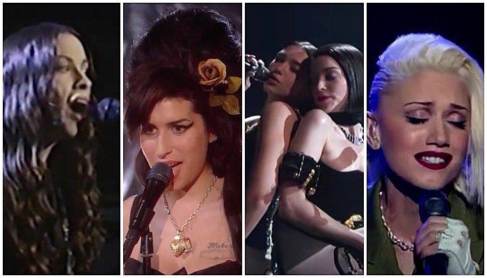 grammy performances, alanis morissette, amy winehouse, dua lipa, st vincent, gwen stefani