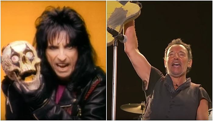 Alice Cooper, Bruce Springsteen