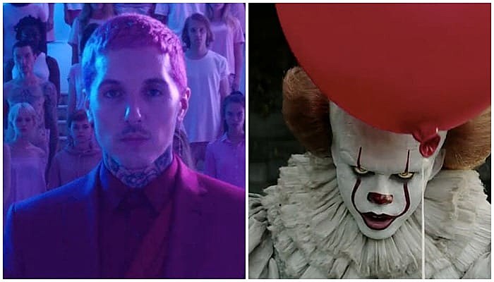 rubik’s cube Pennywise, Oli Sykes