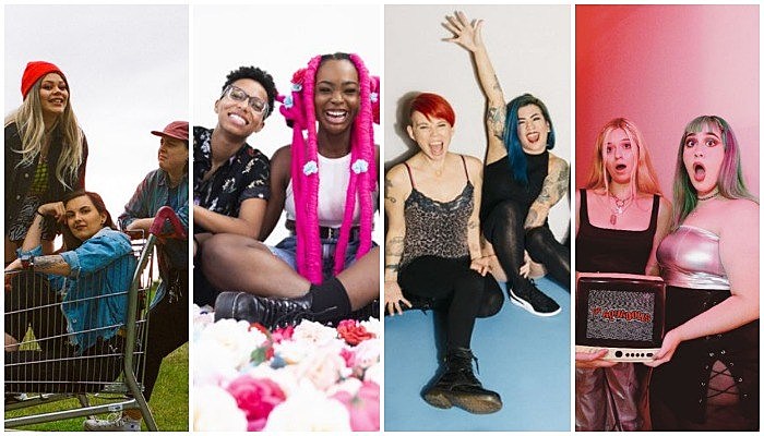 pop-punk girl bands all-female alternative groups female punk rock