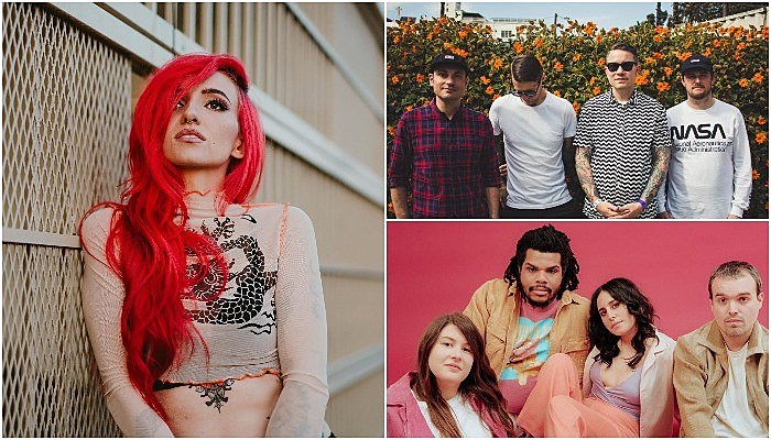 Lights, Hawthorne Heights, Mannequin Pussy