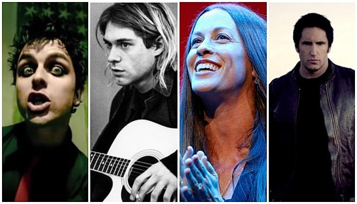hidden tracks 90s, green day, nirvana, alanis morisette, nine inch nails