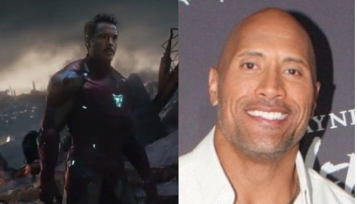 avengers: endgame dwayne johnson the rock