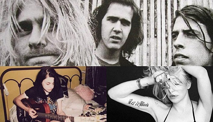 dave grohl courtney love nirvana