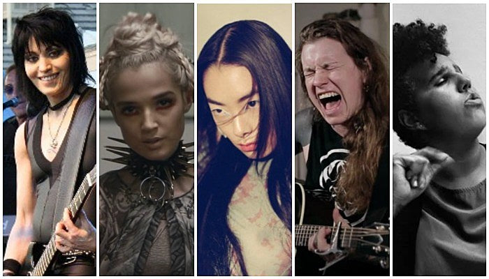 women empowerment anthems, joan jett, poppy, rina sawayama, laura jane grace, brittany howard