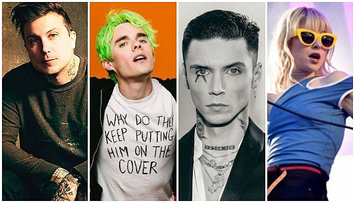scene, masked singer, Frank iero, awsten knight, andy black, hayley williams