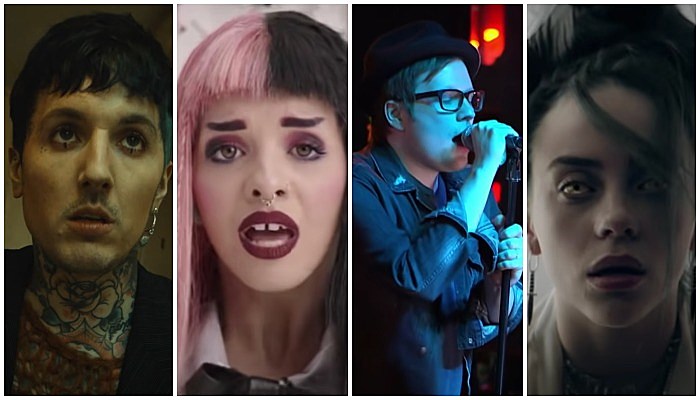 weird sounds in songs, bring me the horizon, melanie martinez, fall out boy, billie eilish