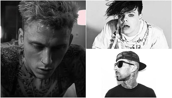 Travis Barker, Yungblud, Machine Gun Kelly