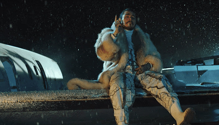 post malone plane