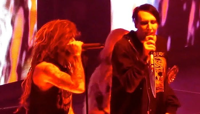 Rob Zombie and Marilyn Manson