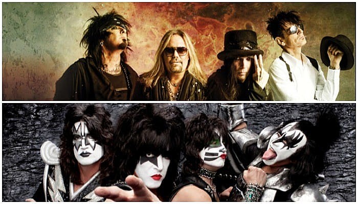 Mötley Crüe and KISS