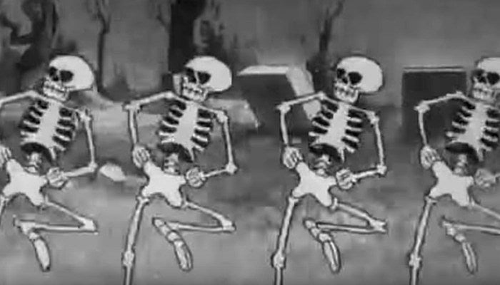 spooky scary skeletons tiktok