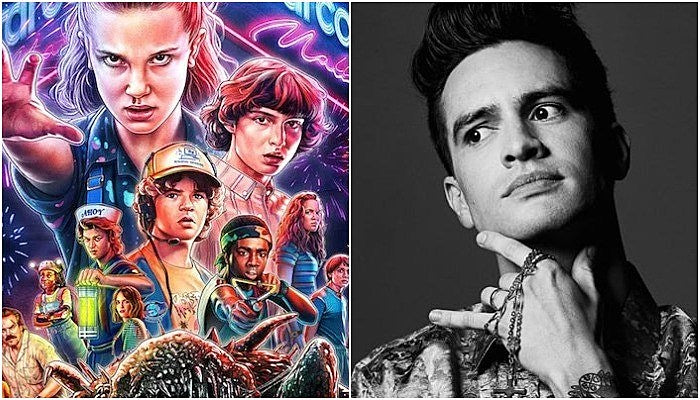 stranger things, panic at the disco, brendon urie, carpool karaoke