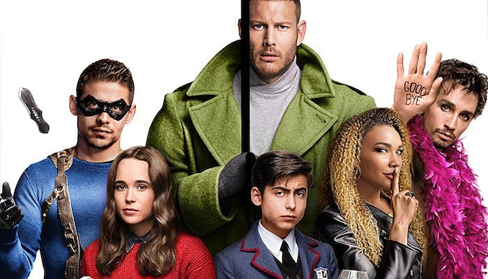 the umbrella academy poster characters