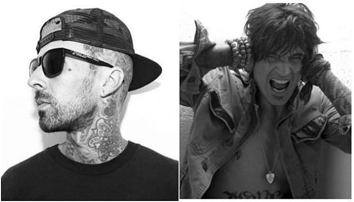 Tommy Lee and Travis Barker