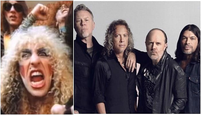 Twisted Sister and Metallica