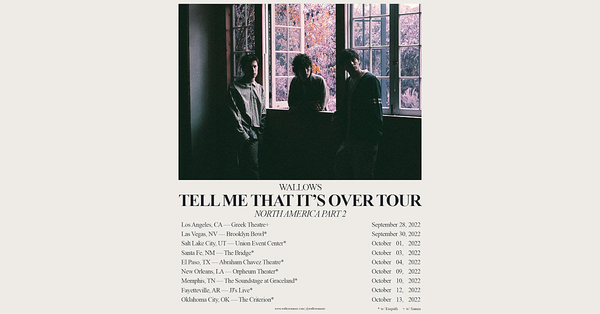 wallows announce extra tour dates 2022