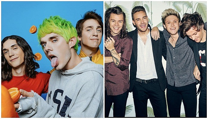 waterparks one direction boy band lyrics