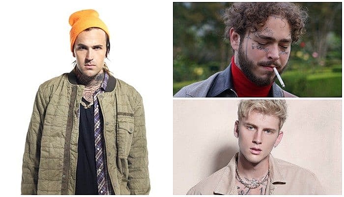 yelawolf post malone machine gun kelly