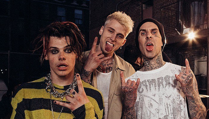 Travis Barker machine gun kelly MGK Yungblud