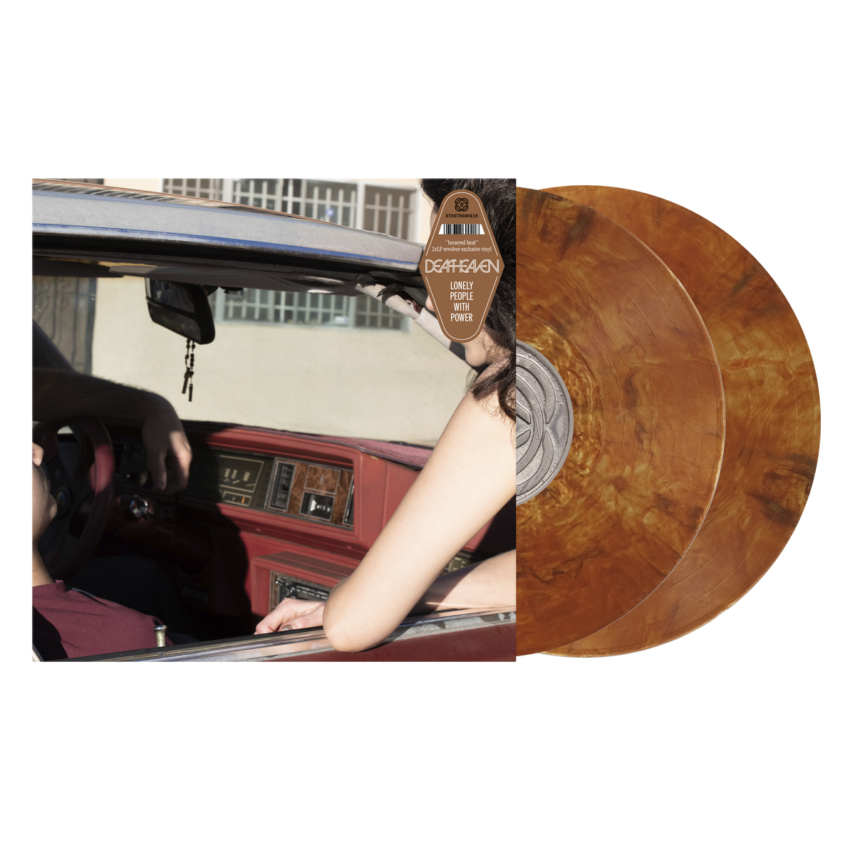 DEAFHEAVEN ‘LONELY PEOPLE WITH POWER’ 2LP (Limited Edition – Only 500 Made, Honeyed Heat Vinyl)