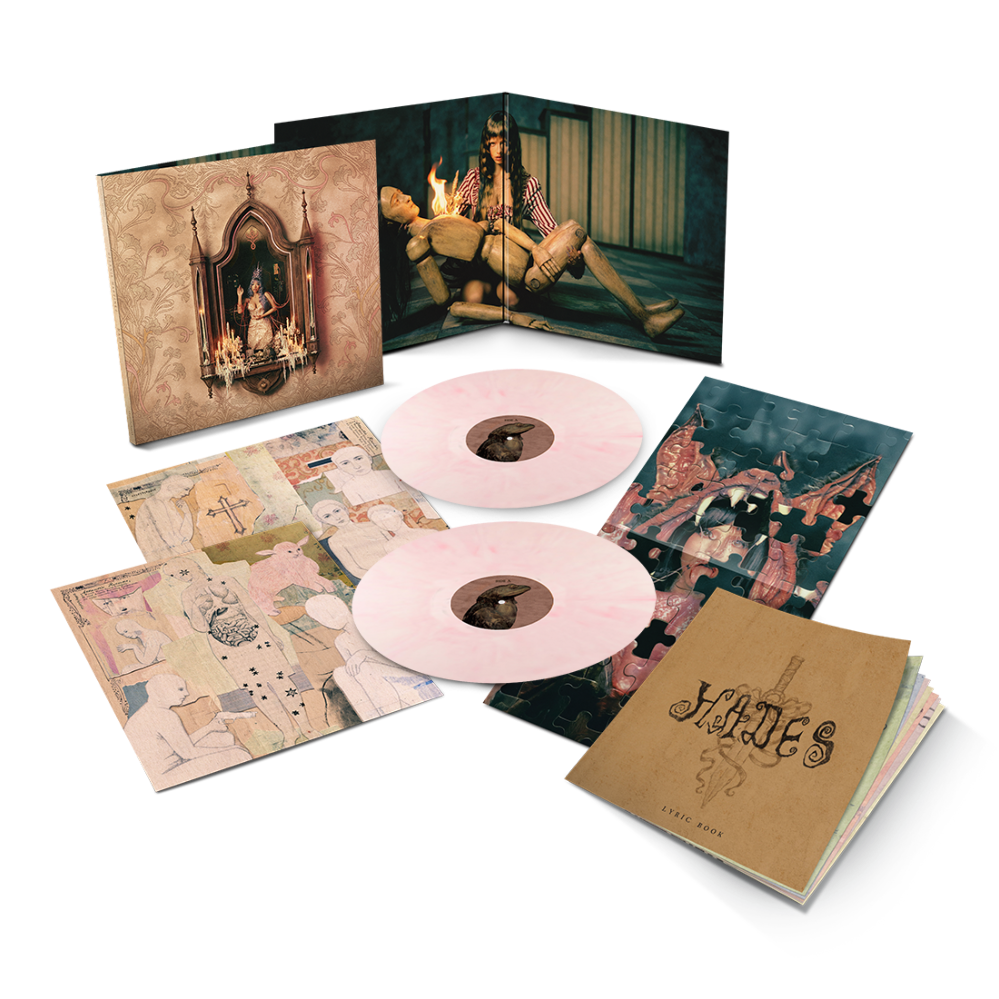 MELANIE MARTINEZ 'HADES' 2LP (Victorian Blush Vinyl)