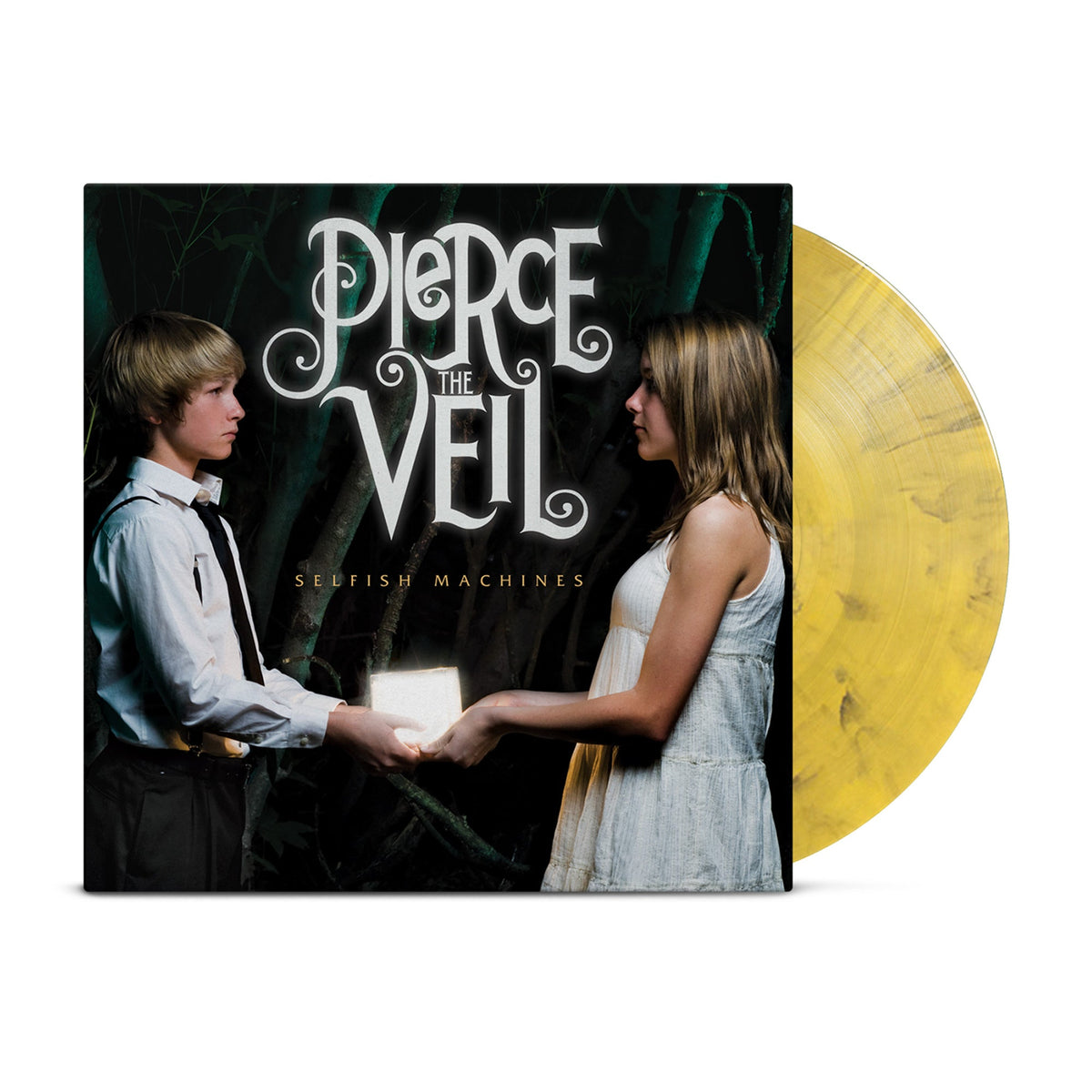 PIERCE THE VEIL 'SELFISH MACHINES' LP (Yolk Black Marble Vinyl)