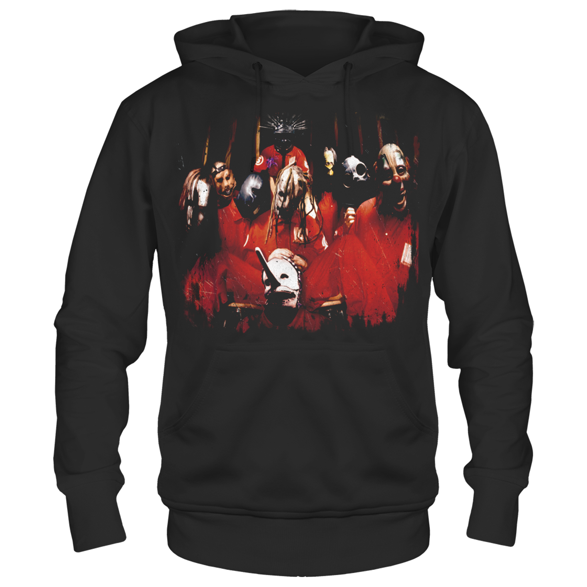 SLIPKNOT BAND PHOTO BLACK HOODIE