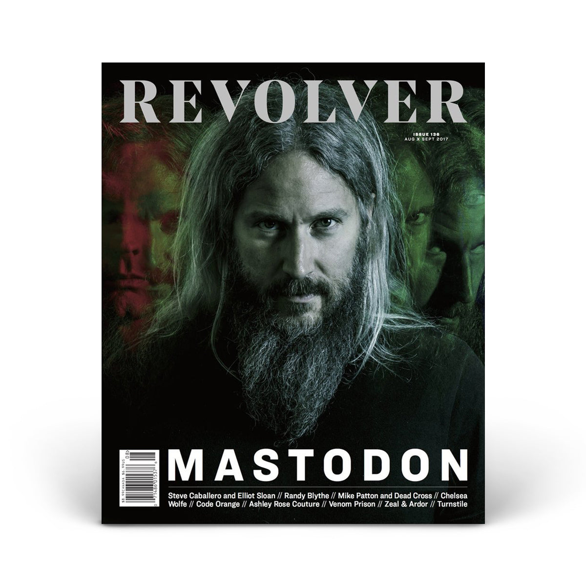 REVOLVER AUG/SEPT 2017 ISSUE SILVER COLLECTOR'S EDITION FEATURING MASTODON ONLY 200 MADE