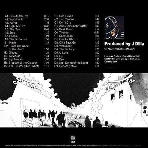 J DILLA 'DONUTS' 2LP (Alternate Cover)