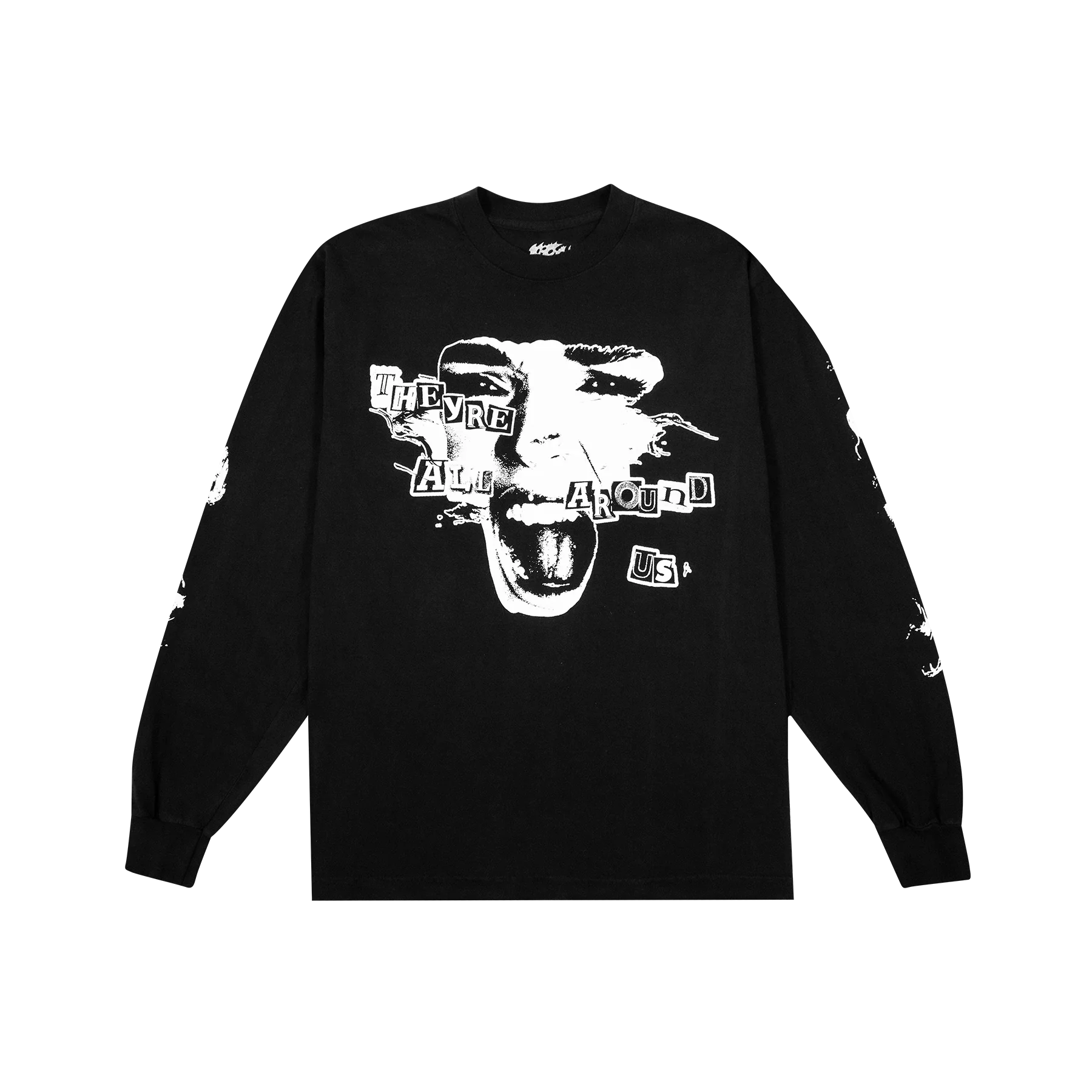 POPPY 'THEY'RE ALL AROUND US' LONG SLEEVE POPPY 'THEY'RE ALL AROUND US' LONG SLEEVE