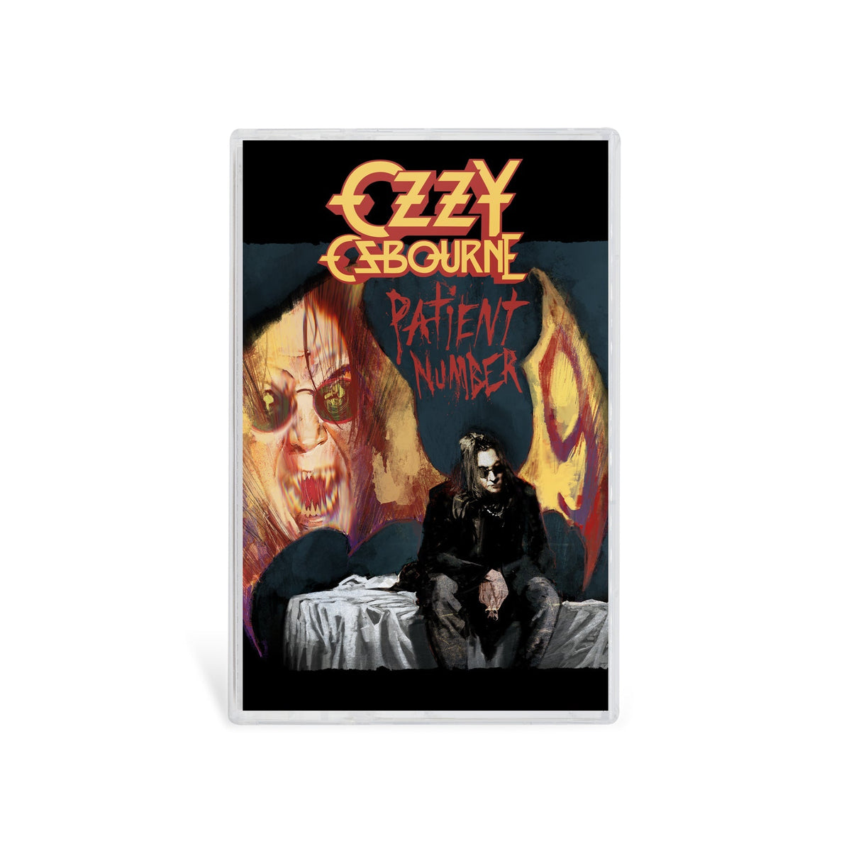 OZZY OSBOURNE 'PATIENT NUMBER 9' CASSETTE (Limited Edition Todd McFarlane Alternate Cover)