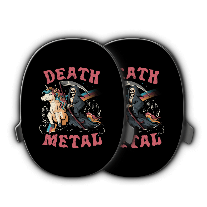 DEATH METAL BY @EDU.ELY HEADPHONES