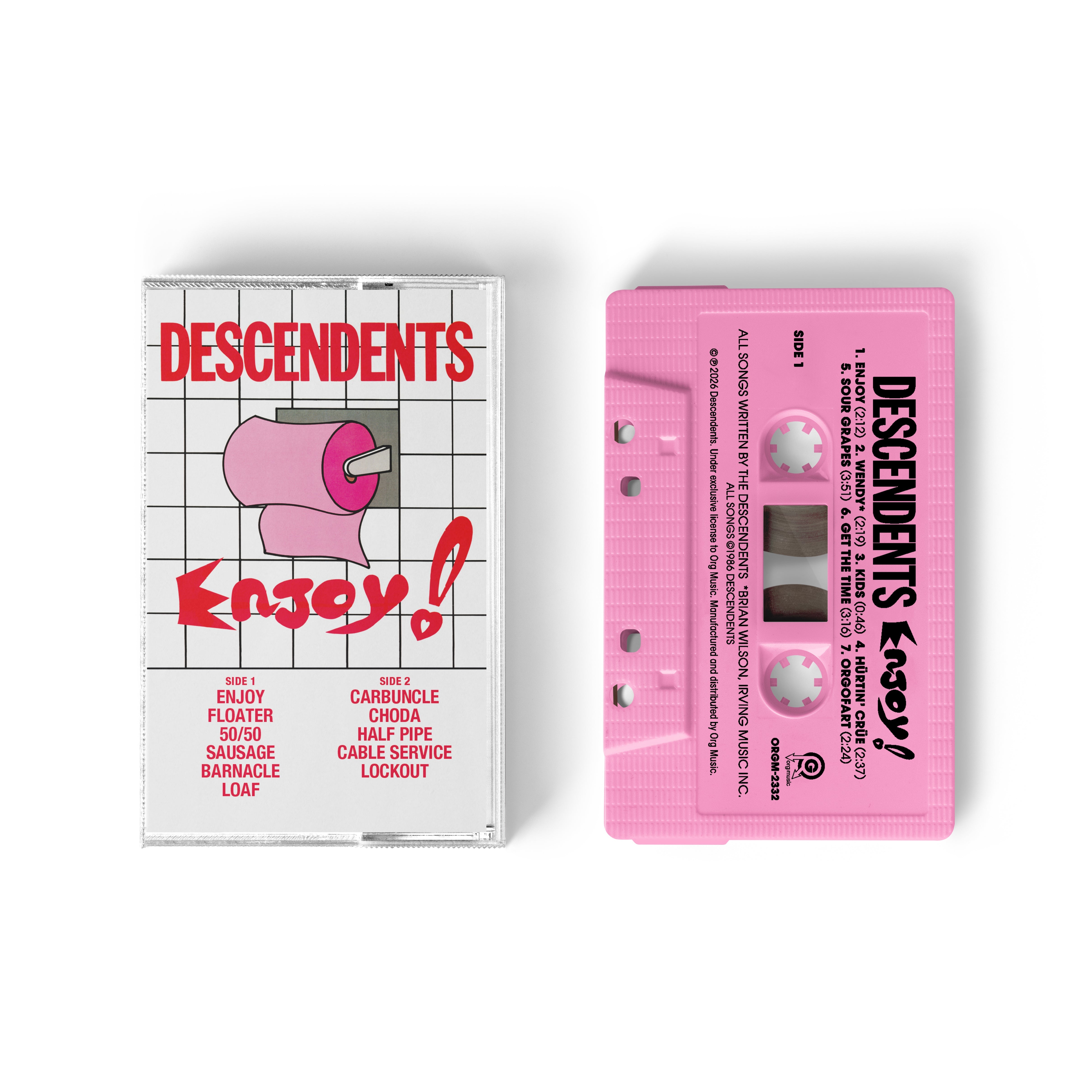 DESCENDENTS 'ENJOY!' CASSETTE