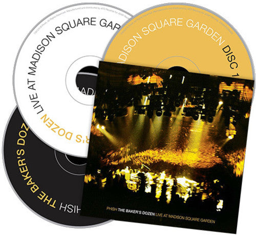 PHISH 'THE BAKER'S DOZEN LIVE AT MADISON SQUARE GARDEN' 3CD