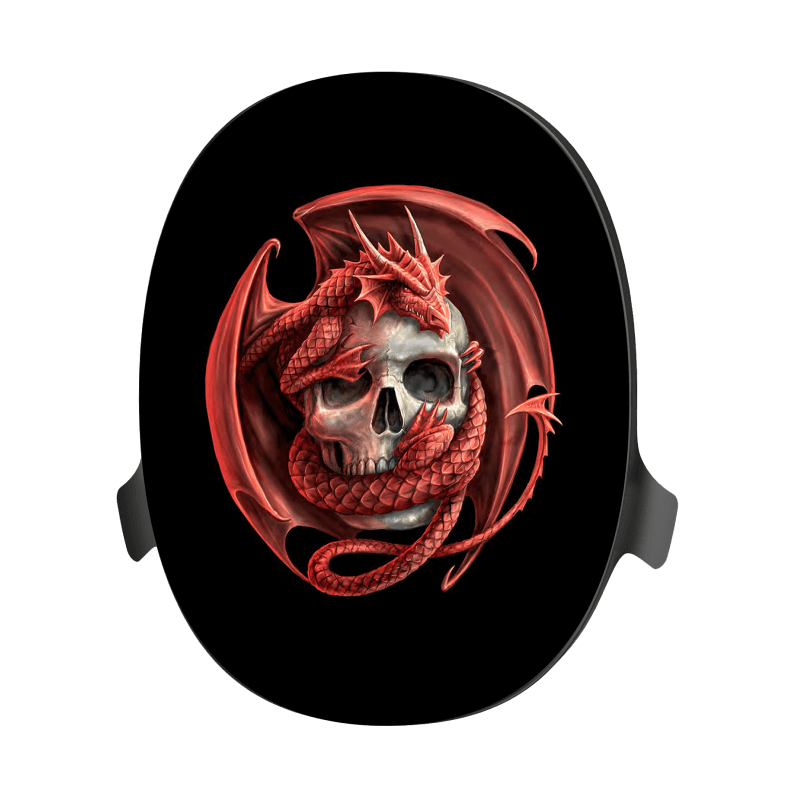 'DRAGON SKULL' BY @ANNESTOKESART HEADPHONES