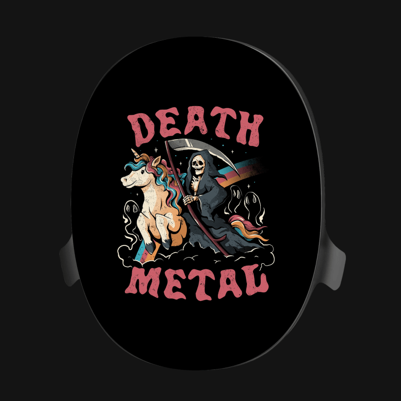 DEATH METAL BY @EDU.ELY HEADPHONES