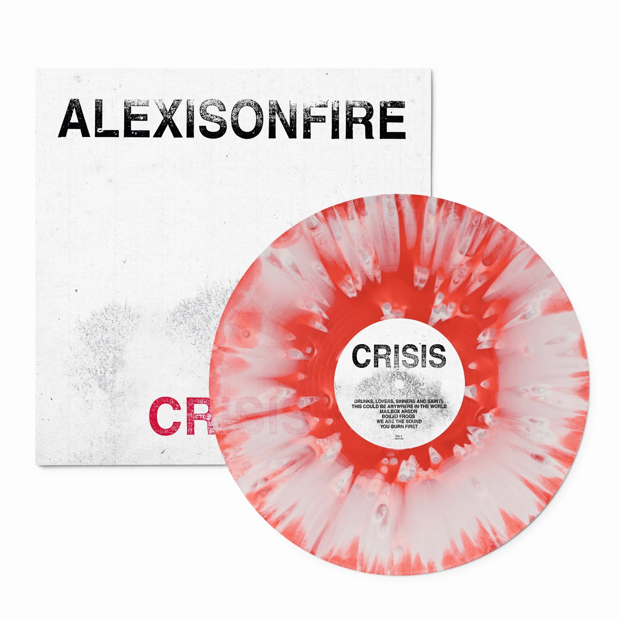 ALEXISONFIRE ‘CRISIS’ LP (20th Anniversary, Red/White Splatter Vinyl)