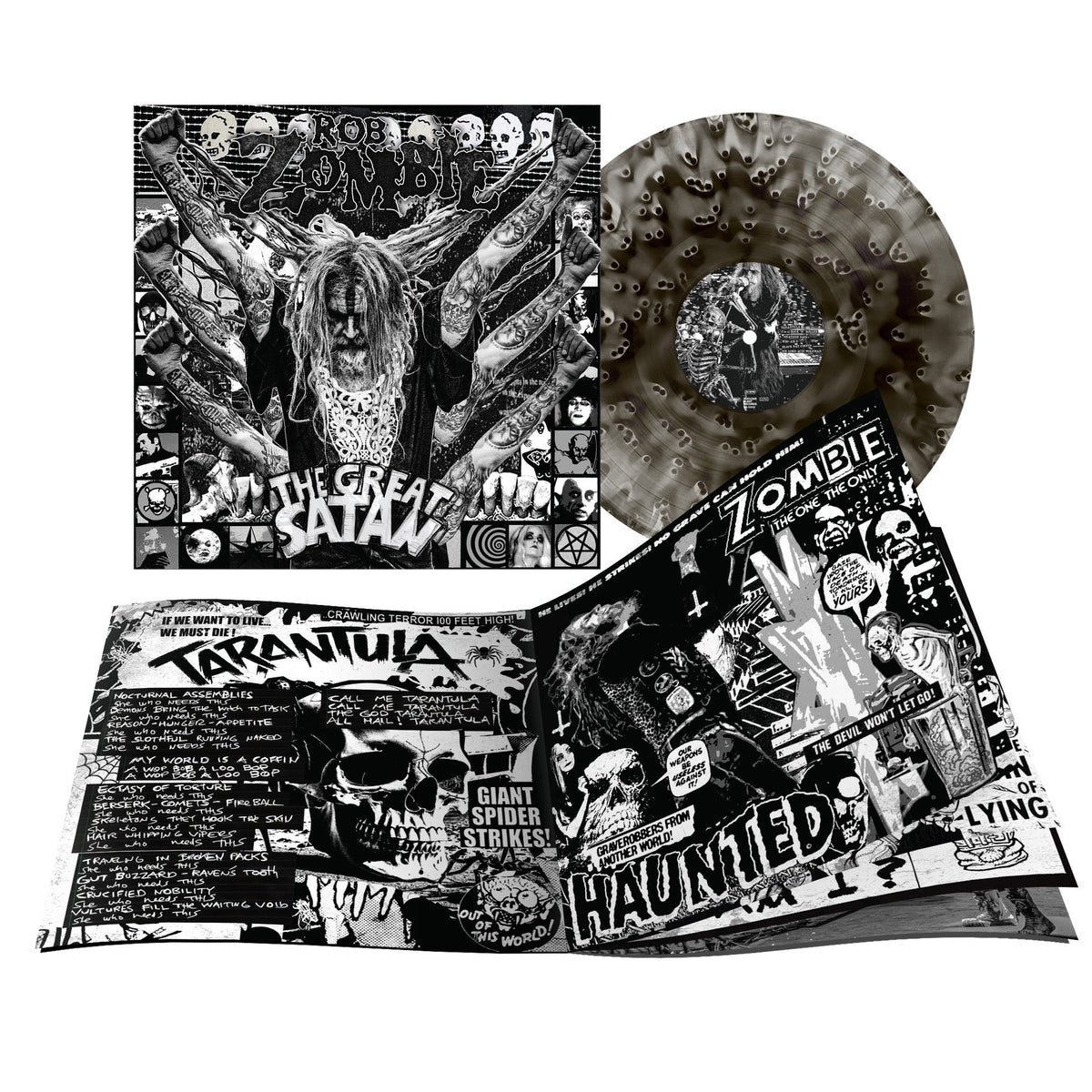 ROB ZOMBIE'THE GREAT SATAN' LP (Ghostly Black Vinyl)