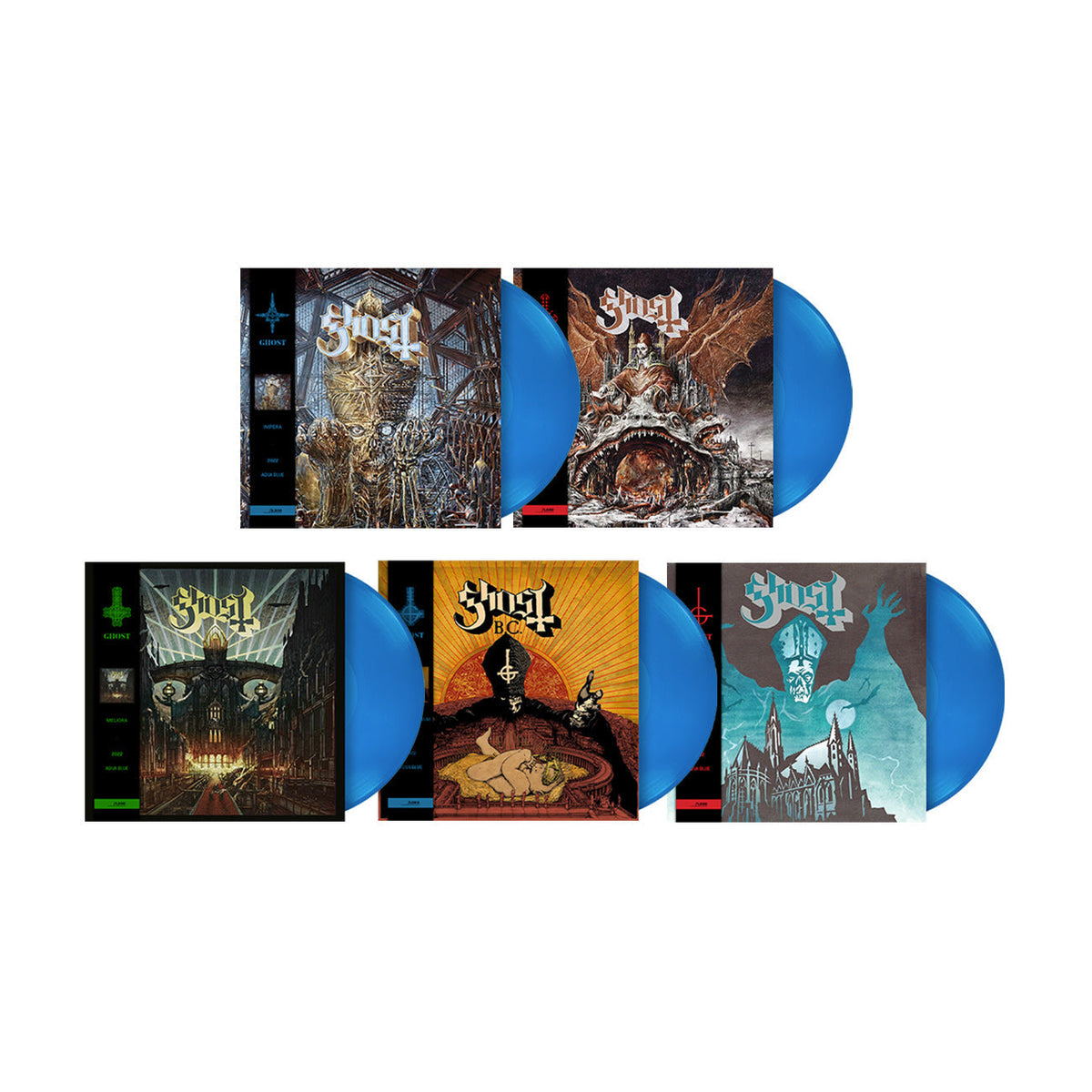 GHOST x REVOLVER LP COLLECTOR'S BOX SET ' ONLY 250 AVAILABLE