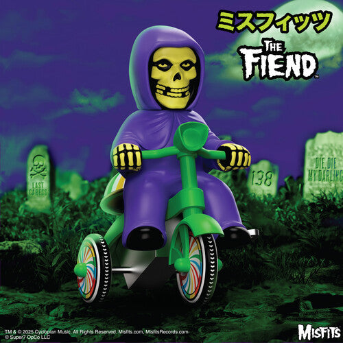 MISFITS SUPER CYCLE - FIEND (PURPLE W/ GREEN TRIKE)