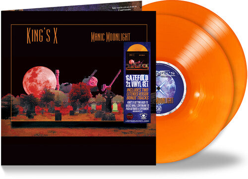 KING'S X 'MANIC MOONLIGHT' 2LP (Orange Vinyl)