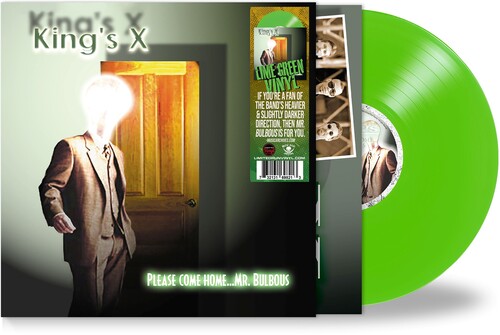 KING'S X 'PLEASE COME HOME...MR. BULBOUS' LP (Green Vinyl)