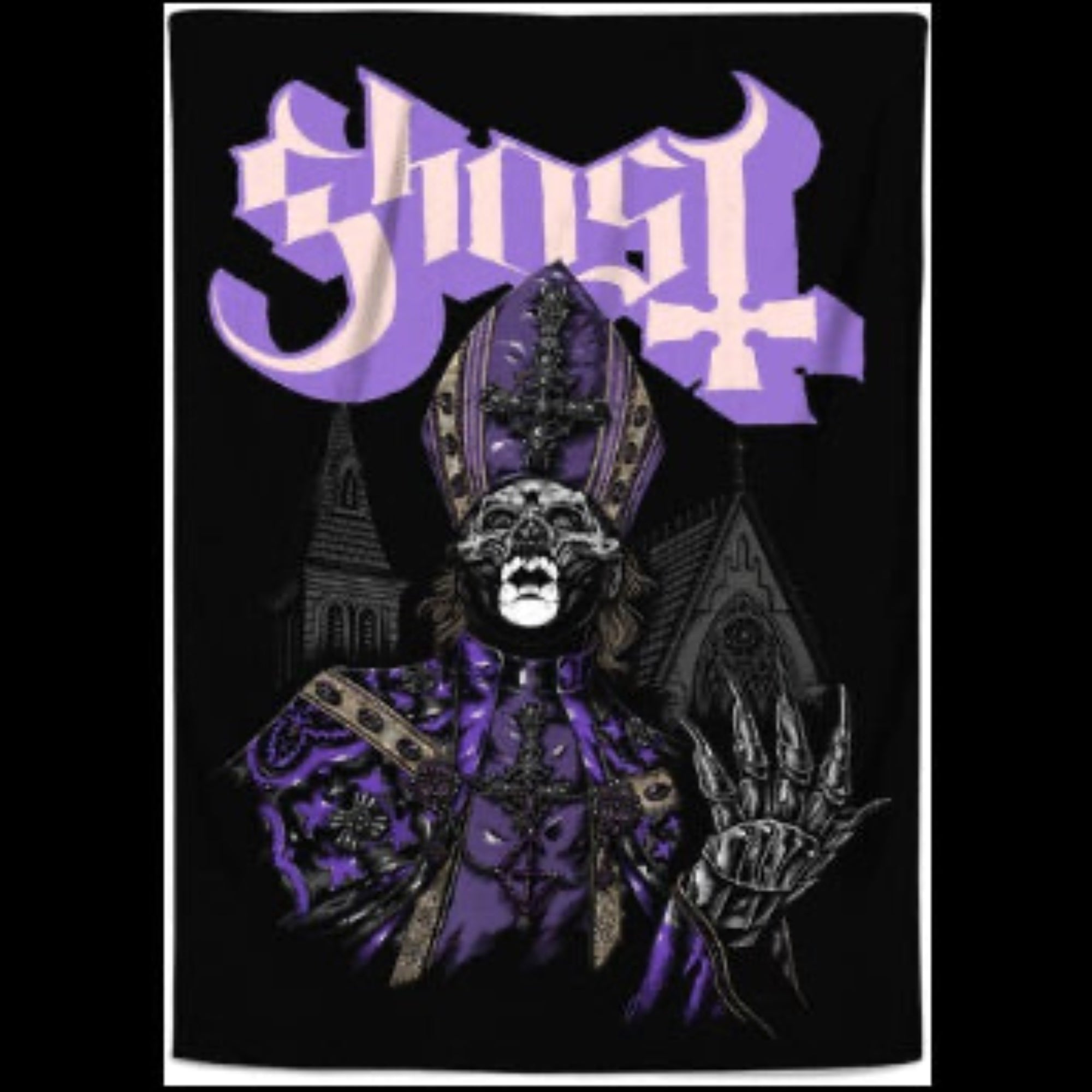 GHOST - SHERPA FLEECE BLANKET - 60"x80"